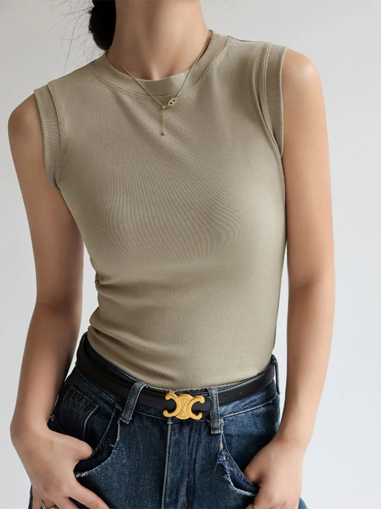 Colourful Cotton Camisole Vest Top