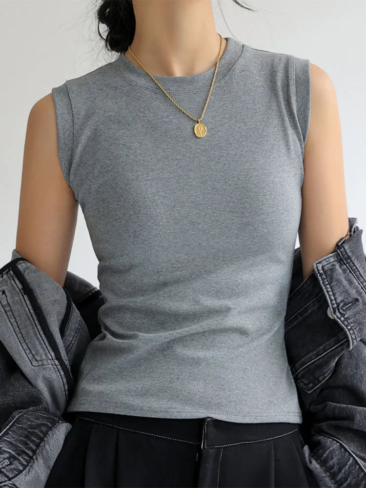 Cotton Camisole Vest Top for Women