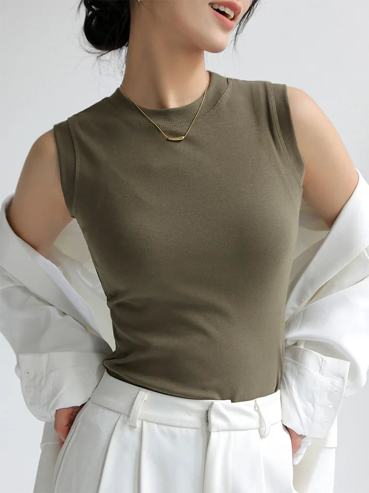 Colourful Cotton Camisole Vest Top