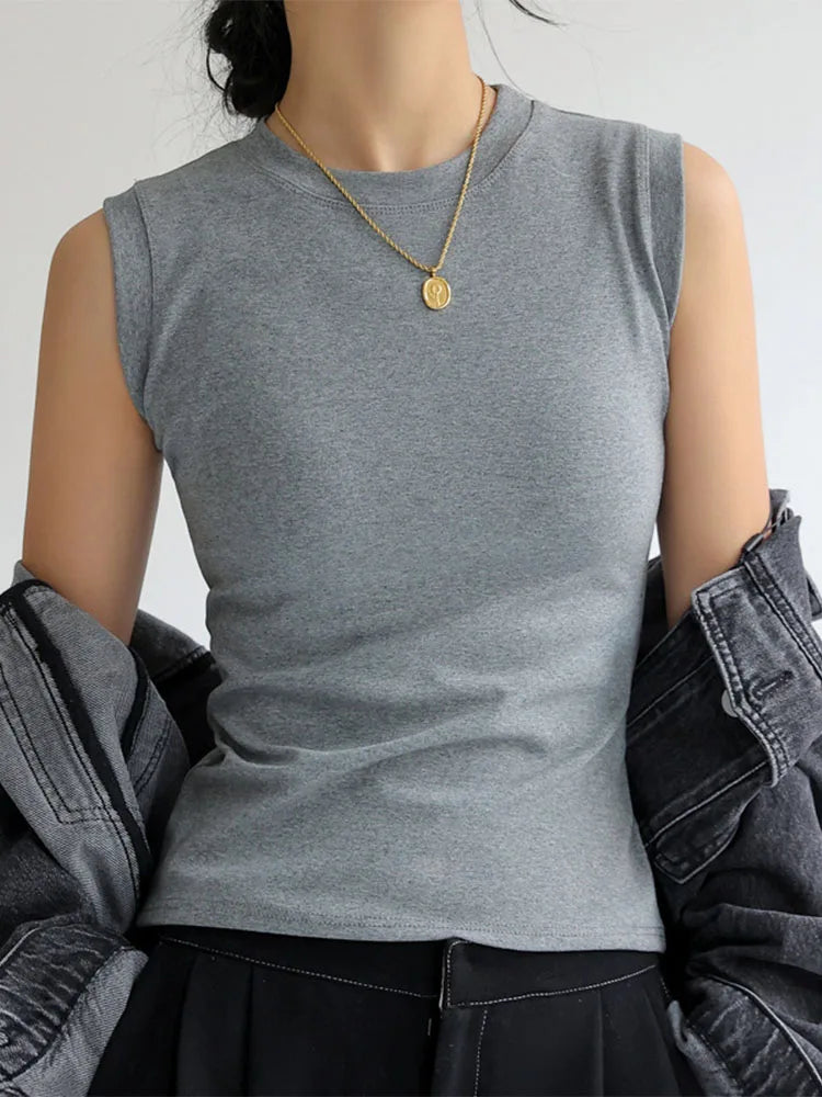 Cotton Camisole Vest Top for Women
